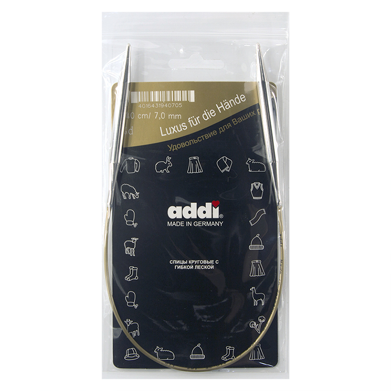 Спицы Addi круговые супергладкие7