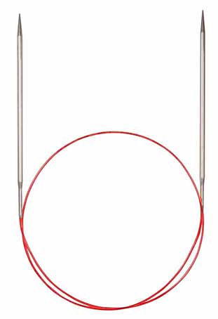 Спицы круговые с удлиненным кончиком Addi Classic Lace 60-4.5